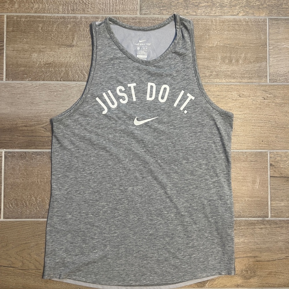 Nike Gray Dri-Fit Tank Top